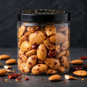 Chilimandlar - Blancherade & Friterade Valenciamandlar 140g