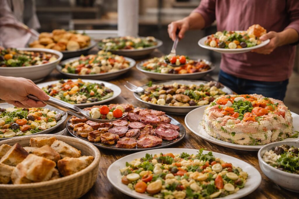 Buffé – perfekt för fest i skärgården